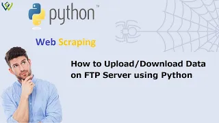 How to Data on FTP Server using Python