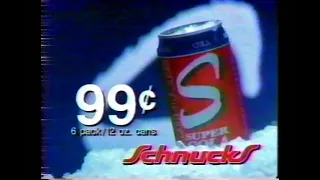 1992 Schnucks Super Soda commercial