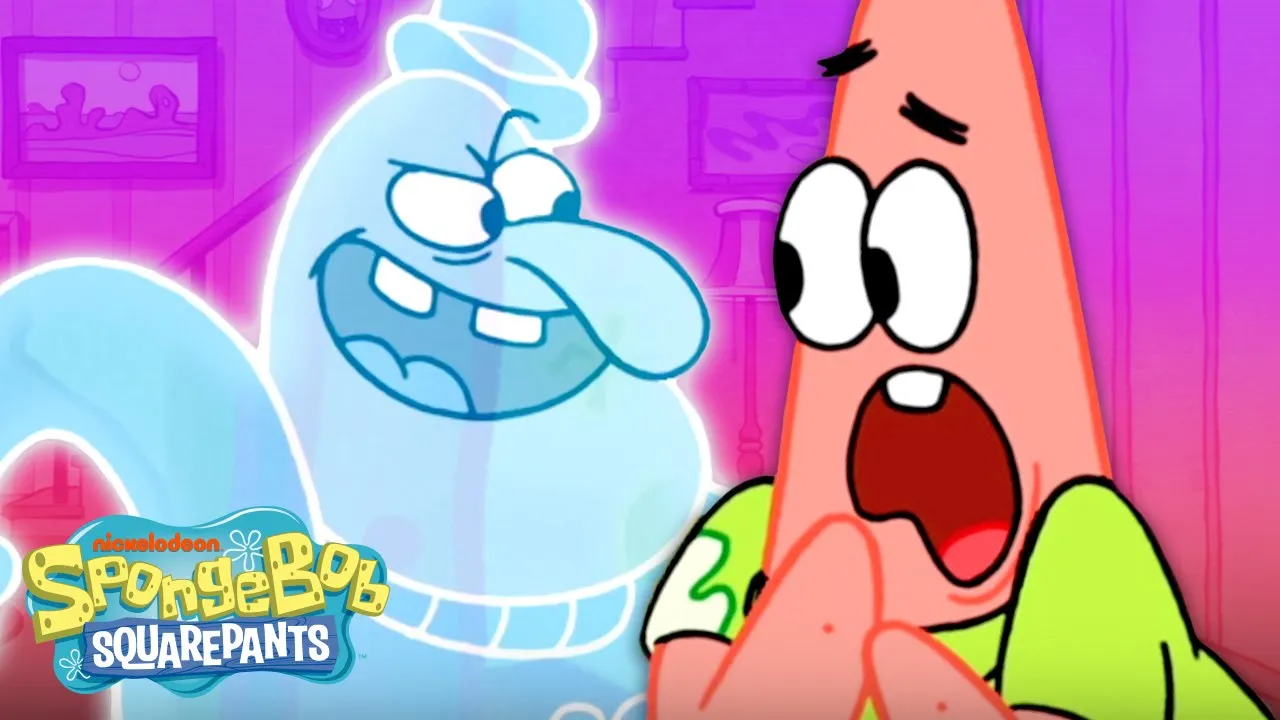 Ghosts Haunt Patrick's House?! 👻 | The Patrick Star Show