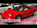 I inspected a MINT 99 Honda NSX Targa top