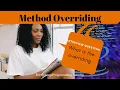 Method Overriding in java what is the Overriding in java overriding and overloading deferent