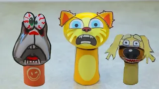 My Sprunki OC Talking Tom, Ginger, Ben Phase 4#sprunki#incredibox
