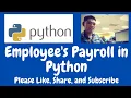 Employee s Payroll in Python