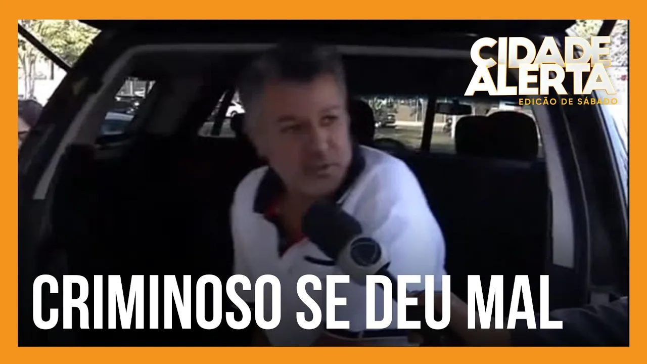 Membro de facção criminosa ameaça delegado e é preso pelo próprio agente