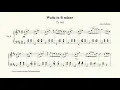 Schubert, Waltz in B minor, Op. 18, No. 6, D145