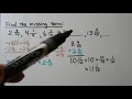 5th Grade Math 6 8 Patterns with Fractions Sequences w add subtract