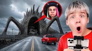 МОЙ ДРОН СНЯЛ КАК LAND EATER СЪЕЛ МАШИНУ В РЕАЛЬНОЙ ЖИЗНИ!!