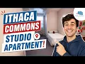 Tour This Ithaca Commons Studio Apartment Fully Furnished