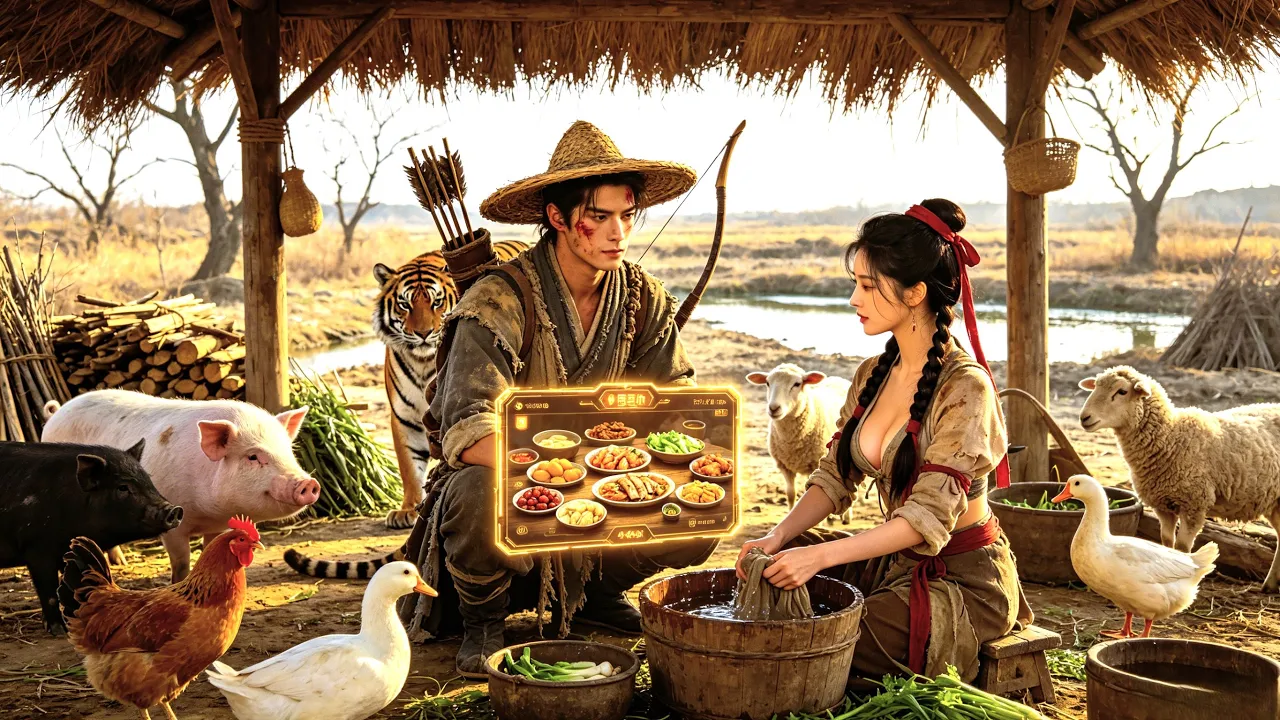 A crippled farmer awaiting death awakens a god-tier system through his sister-in-law! poster