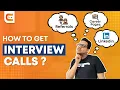4 Proven Ways to Get Interview Calls Software Developer Interview Tips