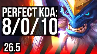 MALPHITE vs SETT TOP Perfect KDA 10 KR Master 26 5