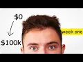Print on Demand One Week Results 0 - 100k Challenge EP 1