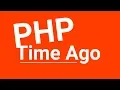 PHP jQuery Time Ago Like Facebook