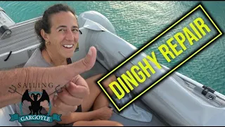 Repairing Our Inflatable Dinghy Ep. 57