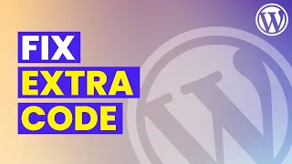 Fix Extra Code Display in WordPress Content | Broken Plugin or Bad Shortcode | WordPress Tutorial