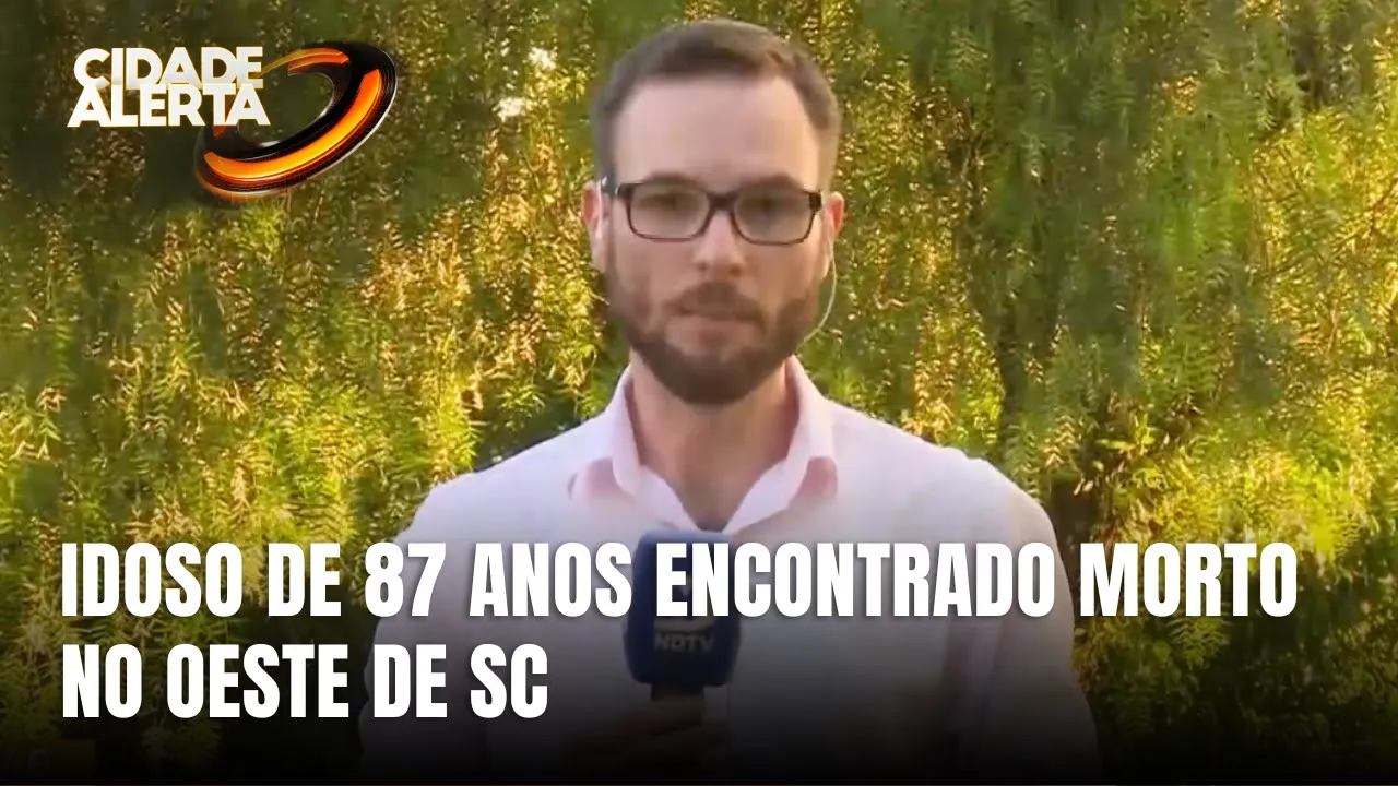 Idoso de 87 anos é encontrado morto em córrego no Oeste de Santa Catarina