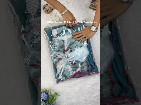 ✨Saree Only : 1099/-(Free COD) Most Viral Saree | Book Order DM WhatsApp Us : +91 88497 67436
