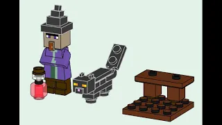 LEGO Instructions | Minecraft | 662408 | Witch with Black Cat and Potion | Magazine Gift