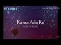Download Lagu Karna ada ko