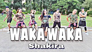 Download WAKA WAKA ( Dj YuanBryan Remix ) - Shakira | Dance Fitness | Zumba MP3