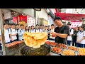 The most famous student food street in Hubei Province China 1 hour of non-stop food sharing