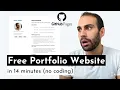 How to Make a Data Science Portfolio With GitHub Pages (2025)