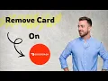 How to Remove Payment Method from DoorDash 2026 Update