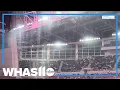 Caught on camera Rain pours into NRG stadium during Monster Jam