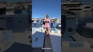 Rock U like a Hurricane 😈🛥️ #YachtTour #LuxuryLife
