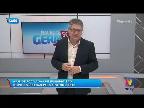 Mais de 700 vagas de emprego são disponibilizadas pelo Sine no Grande Oeste