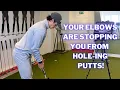 HOW YOUR ELBOWS ARE AFFECTING YOUR PUTTING STROKE