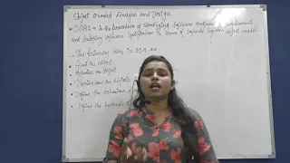 Object oriented Analysis Design in DBMS