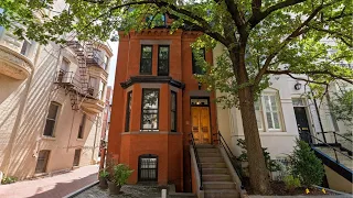 INSIDE a Historic 1883 Townhouse in Dupont Circle with 9 Fireplaces SERHANT Tour