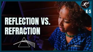 Reflection VS Refraction K-5 Science s by Untamed Science