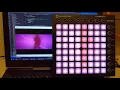Experiments in node js opencv midi launchpad
