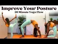 Lagu 20 Min Yoga for Better Posture | R\u0026B Vibes + Black Yoga Instructor