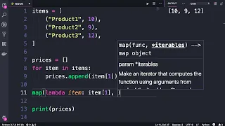 Python - Map Function By Mosh Hamedani