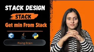 Min Stack Explained Stack Design Pattern Get Minimum in O 1 Time Java Python C