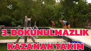 Survivor Turkiye 3 Dokunulmazlik Oyunu kim kazandi