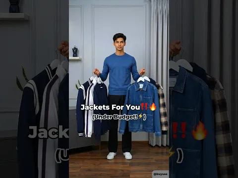 5 Best Jackets Under Budget! 🔥 #Shorts