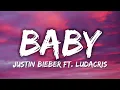Download Lagu Justin Bieber - Baby (Lyrics) ft. Ludacris