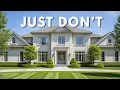 The Biggest Home Mistakes to Avoid