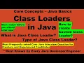 What is class loader in Java with example Class Loader in Java Bootstrap Extension Application