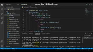 Python program to find intersection of two list without using inbuilt function and methods
