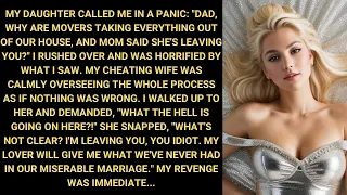 Cheating Wife Told Her Daughter She Was Taking All Her Stuff And Leaving Us For Her Lover...