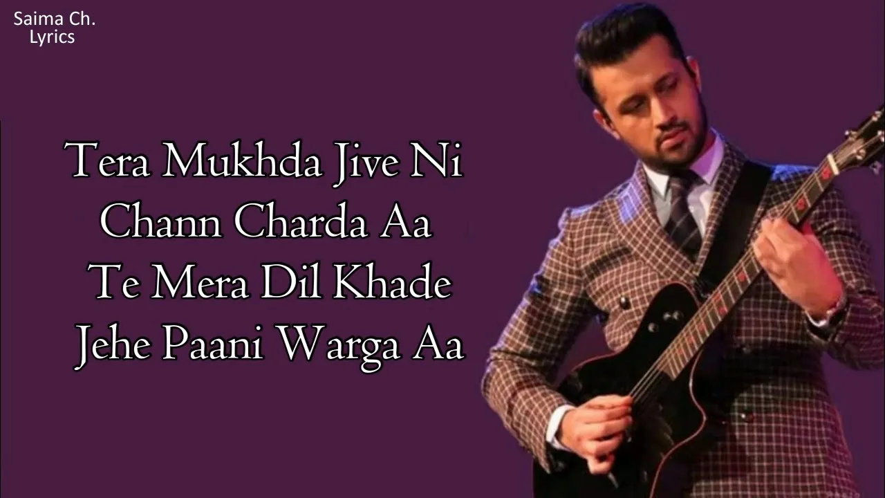 Moonrise (LYRICS) - Atif Aslam ft. Amy Jackson | Raj Ranjodh | Tera Mukhda Jive Ni Chann Charda Aa