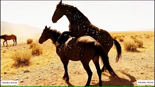 These horses live in Iran's hottest conditions