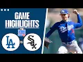 Los Angeles Dodgers vs Chicago White Sox Spring Training Highlights 26