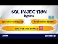 Sql Injection Syntax Error Redirection SPD Hosting Bypass