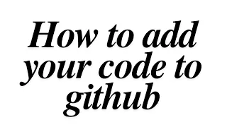 How to Push Code from Android Studio to GitHub Step-by-Step Tutorial